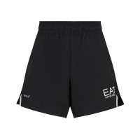 Shorts Armani EA7 Ventus 7 Negro Mujer