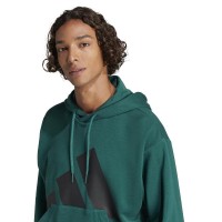 Sudadera Adidas Essentials Verde Negro  Oferta + Barato