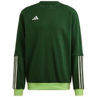 Sudadera Adidas Tiro 23 Crew Verde Oscuro  Oferta + Barato