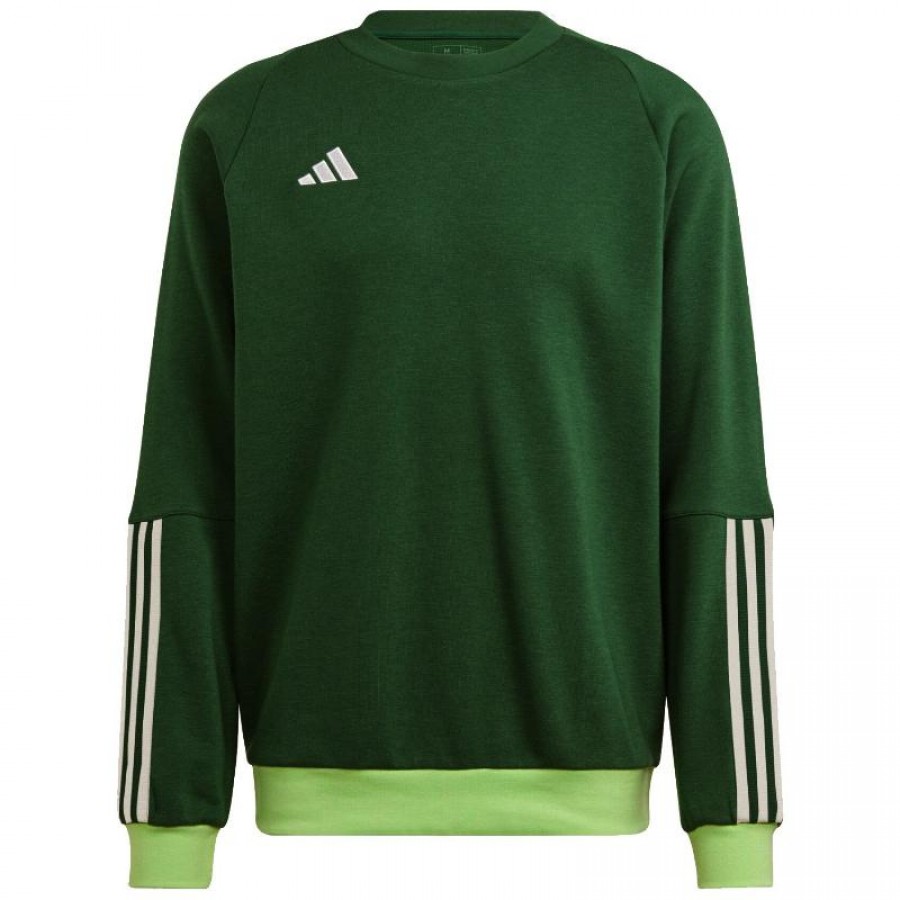 Sudadera Adidas Tiro 23 Crew Verde Oscuro  Oferta + Barato