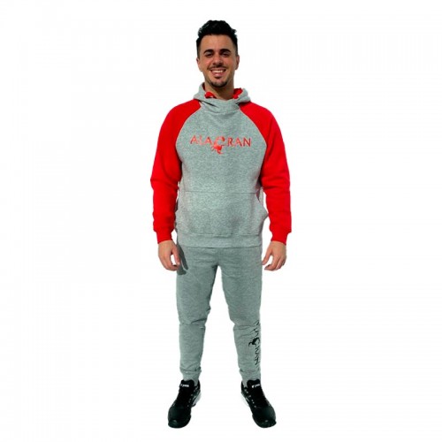 Sudadera Alacran Elite Gris Rojo Sudadera Alacran Elite Gris Rojo