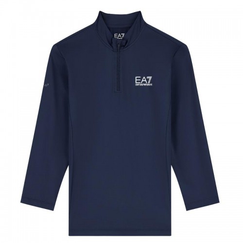 Sudadera Armani EA7 Ventus 7 Tennis Pro Azul Oscuro Mujer