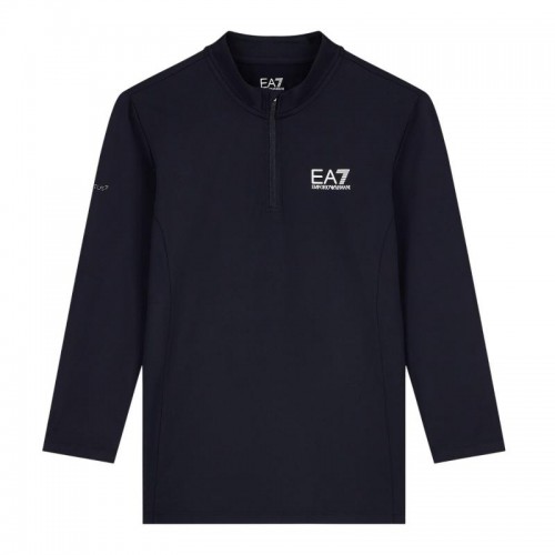 Sudadera Armani EA7 Ventus 7 Tennis Pro Negro Mujer