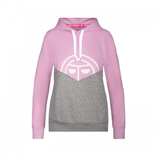 Sudadera Bidi Badu Salia Rosa Gris Claro Sudadera Bidi Badu Salia Rosa Gris Claro