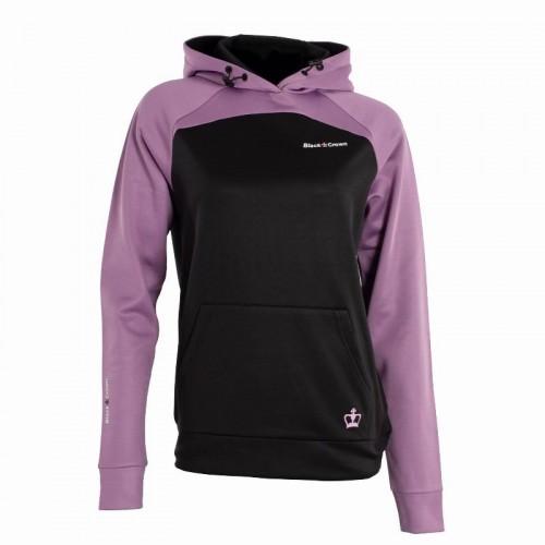 Sudadera Black Crown Merida Rosa Negro Mujer Sudadera Black Crown Merida Rosa Negro Mujer