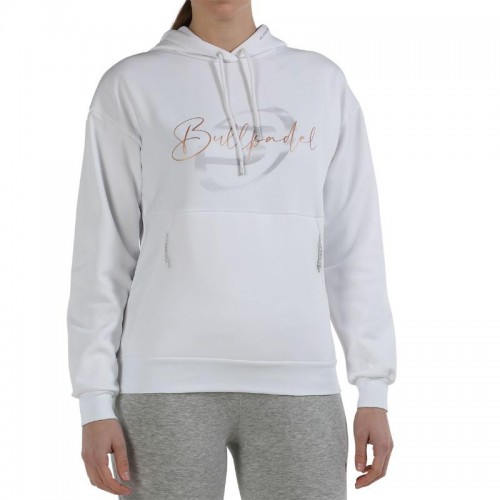 Bullpadel Abane White Sweatshirt Bullpadel Abane White Sweatshirt