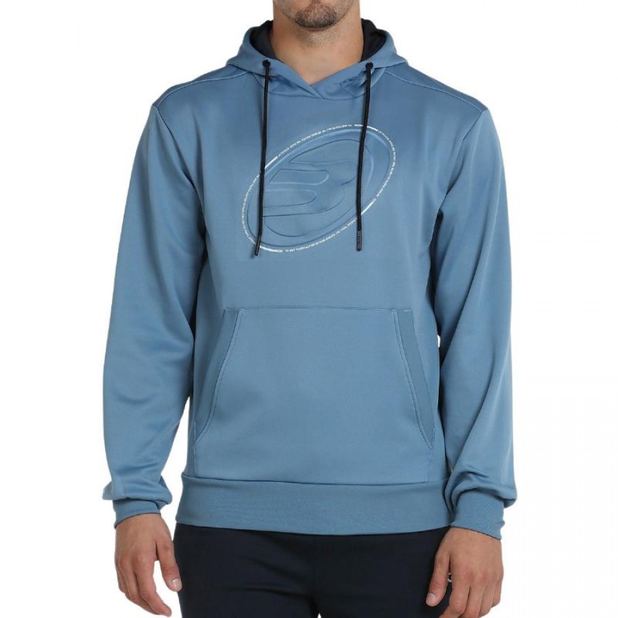 Sudadera Bullpadel Baltar Azul Sombra  Oferta + Barato