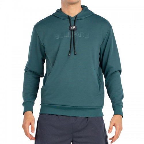 Sudadera Bullpadel Binee Verde Oscuro