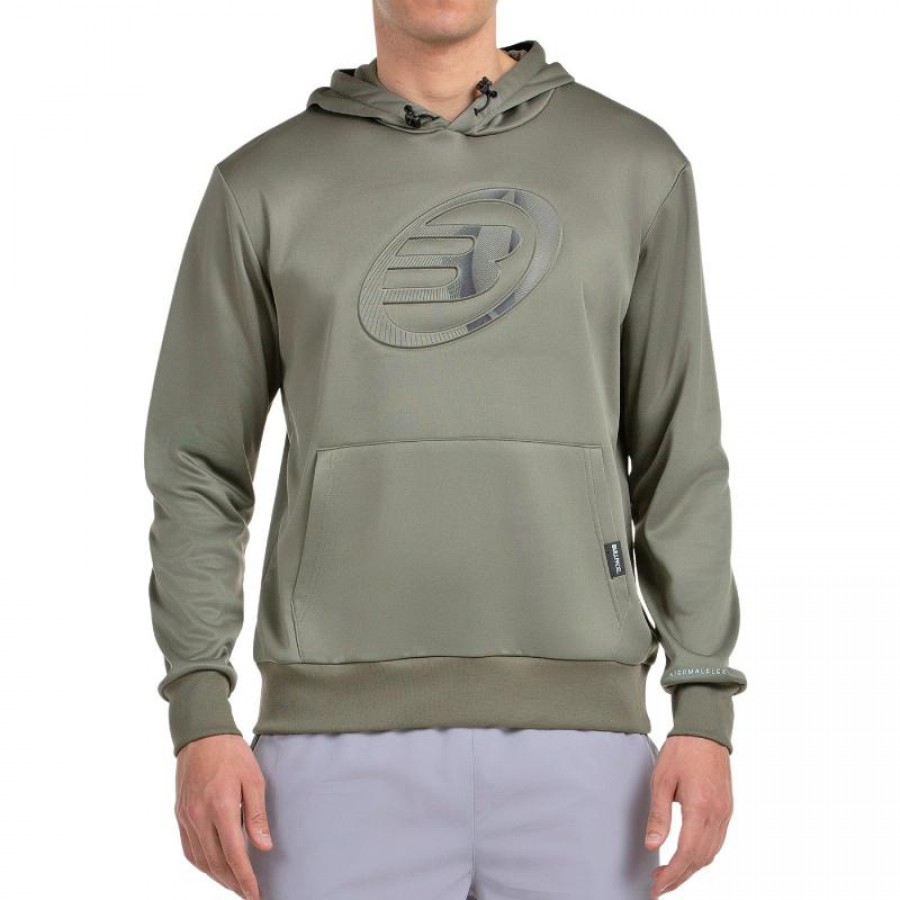 Sudadera Bullpadel Gomese Kaki  Oferta + Barato