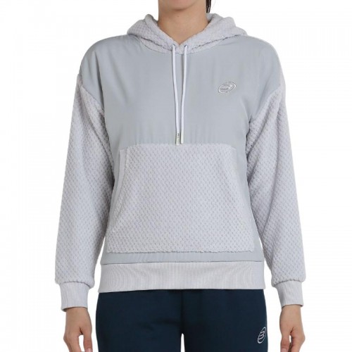 Sudadera Bullpadel Neda Gris Perla Sudadera Bullpadel Neda Gris Perla