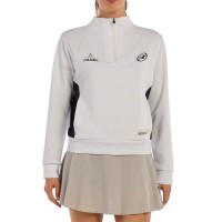 Sudadera Bullpadel Premier Padel Airar Blanco  Oferta + Barato