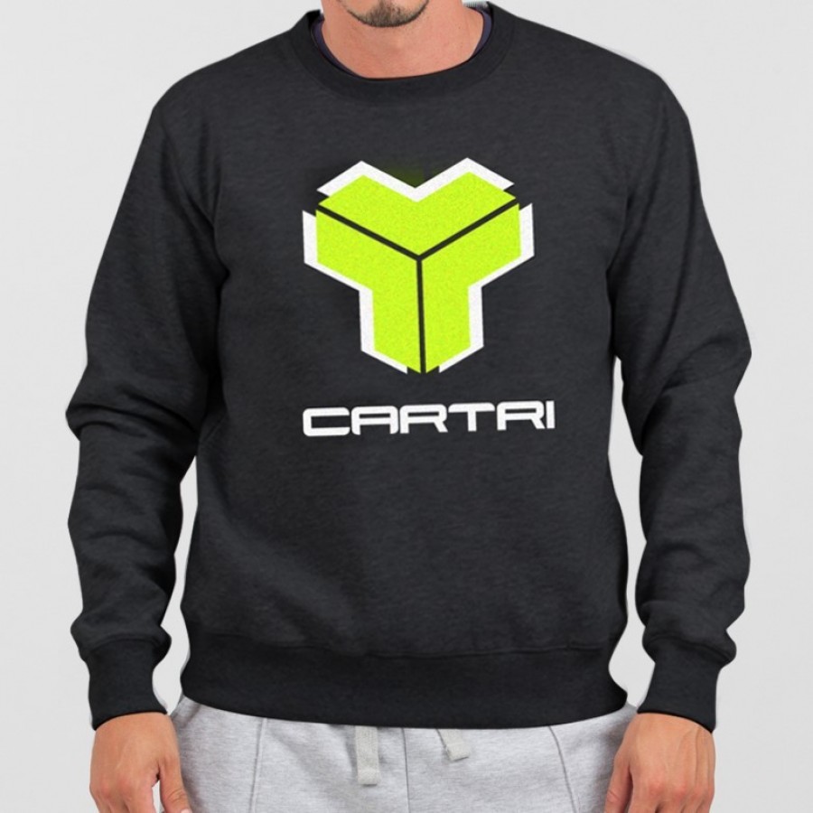 Cartri Sefora Dark Grey Sweatshirt  PADELPOINT Cartri Sefora Dark Grey Sweatshirt