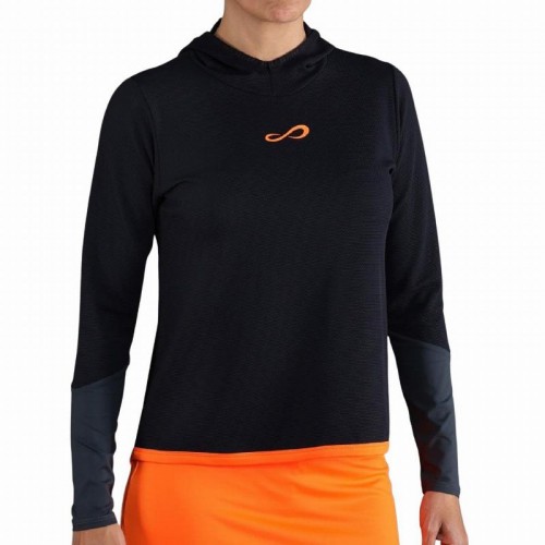 Sudadera Endless Breath Line Negro Titanium Sudadera Endless Breath Line Negro Titanium