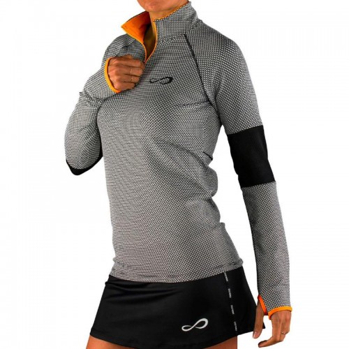 Sudadera Endless Kirsch Gris Naranja Sudadera Endless Kirsch Gris Naranja