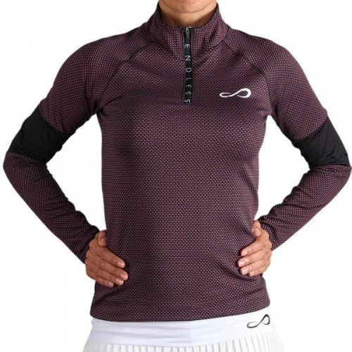 Sudadera Endless Kirsch Iconic Purpura Sudadera Endless Kirsch Iconic Purpura