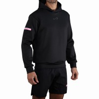 Sudadera Endless Sniper Negro Rosa