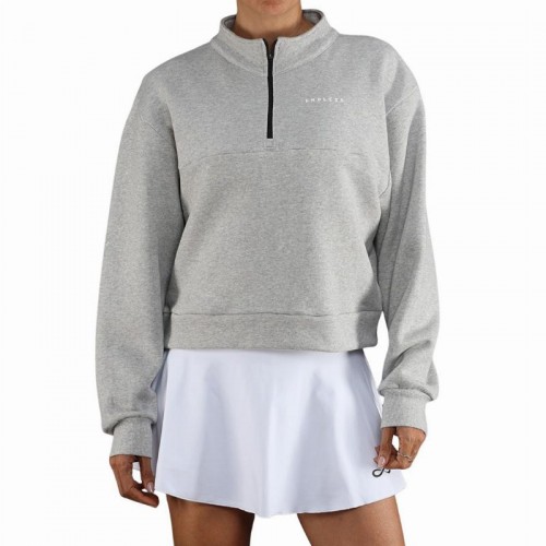 Sudadera Endless Vibe Gris Melange