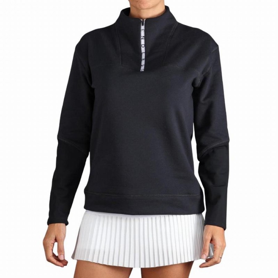 Sudadera Endless Wonder Negro  Oferta + Barato