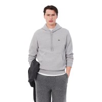 Sudadera Lacoste Algodon Gris Vigore  Oferta + Barato