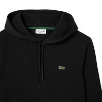Sudadera Lacoste Algodon Negro  Oferta + Barato