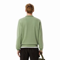 Sudadera Lacoste Classic Fit Verde Tomillo  Oferta + Barato
