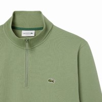 Sudadera Lacoste Classic Fit Verde Tomillo  Oferta + Barato