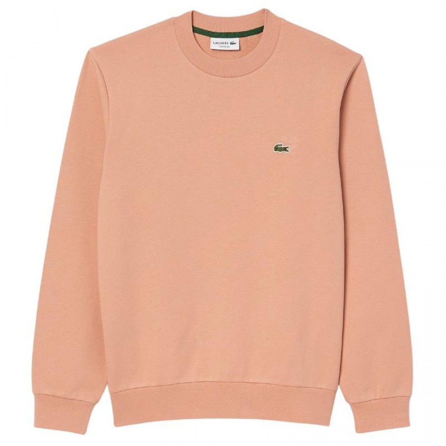 Sudadera Lacoste Sport Beige Coral  Oferta + Barato