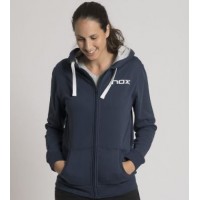 Nox Team Casaco Azul Marinho Mulher  Oferta + Barato