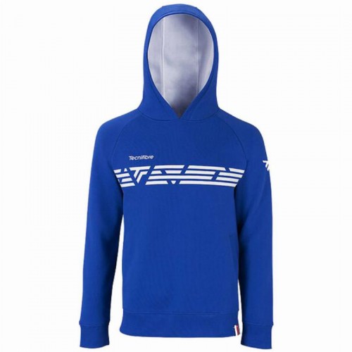 Tecnifibre Fleece Royal Blue Junior Sweatshirt Tecnifibre Fleece Royal Blue Junior Sweatshirt