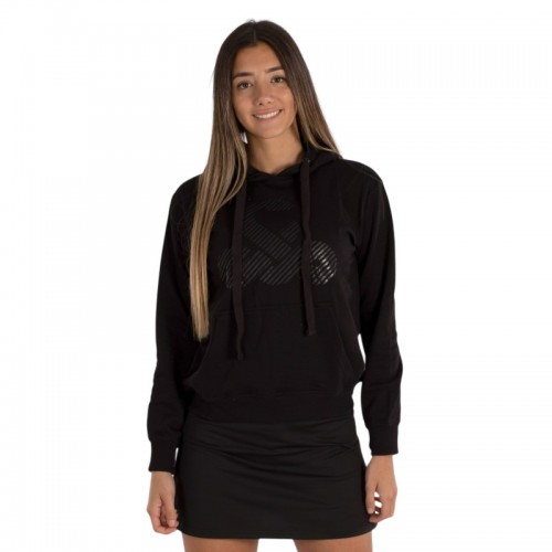 Sudadera Vibora Anaconda Negro Mujer
