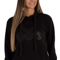 Sudadera Vibora Anaconda Negro Mujer