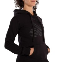 Sudadera Vibora Anaconda Negro Mujer