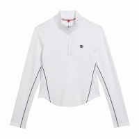 Sudadera Wilson Brentwood Blanco Mujer  Oferta + Barato