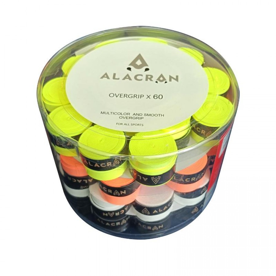 Tambor Alacran 60 Overgrips Lisos Multicolorido  Oferta + Barato