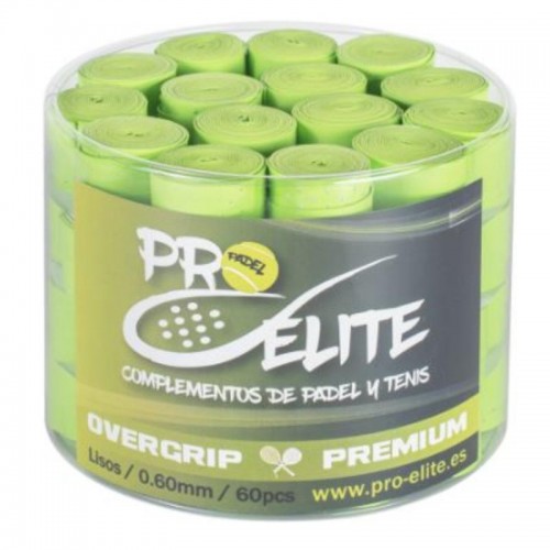 Tambor Pro Elite Premium Liso Verde 60 Overgrips