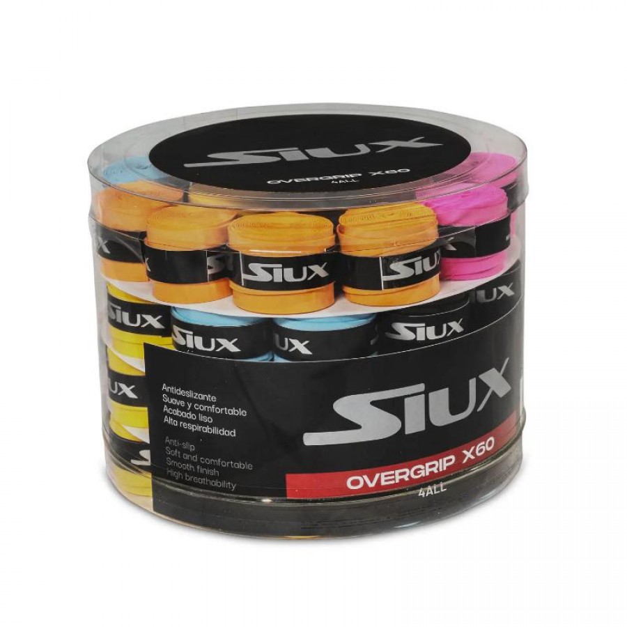Tambor Siux For All Multicolor 60 Overgrips  Oferta + Barato