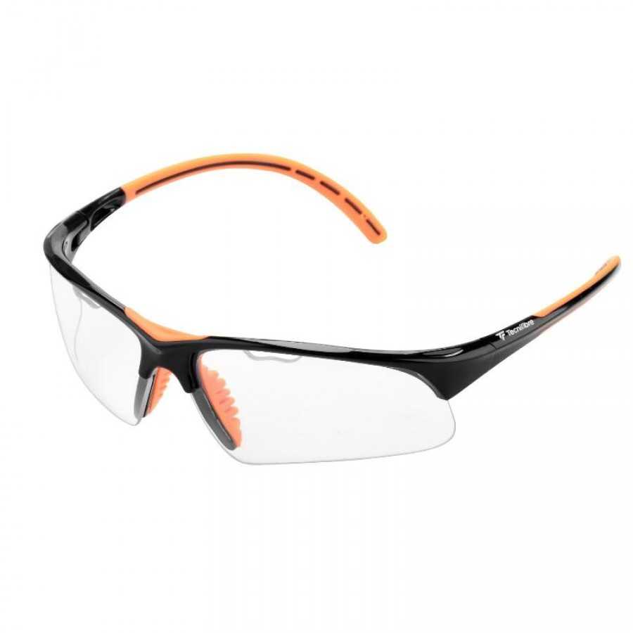 Gafas Squash Tecnifibre Negro Naranja  Oferta + Barato