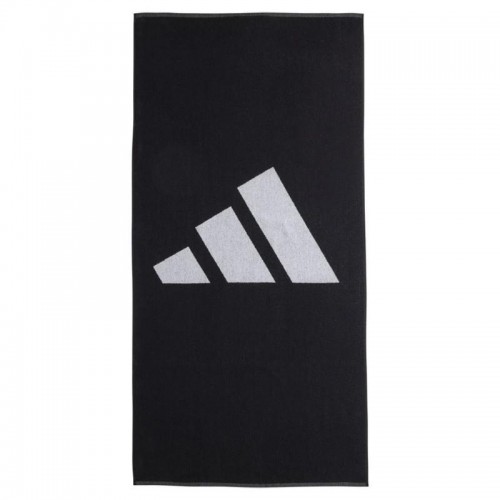 Adidas Large Black Towel Adidas Large Black Towel