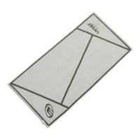 Toalla Bullpadel Premier Padel 150x90 Kaki Crudo