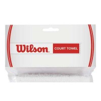 Wilson Serviette Blanche Rouge Petite Serviette  Offre - Pas cher