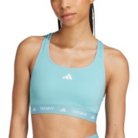 Top Adidas Techfit Azul Menta  Oferta + Barato