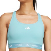 Top Adidas Techfit Azul Menta  Oferta + Barato