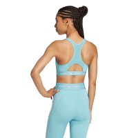 Top Adidas Techfit Azul Menta  Oferta + Barato