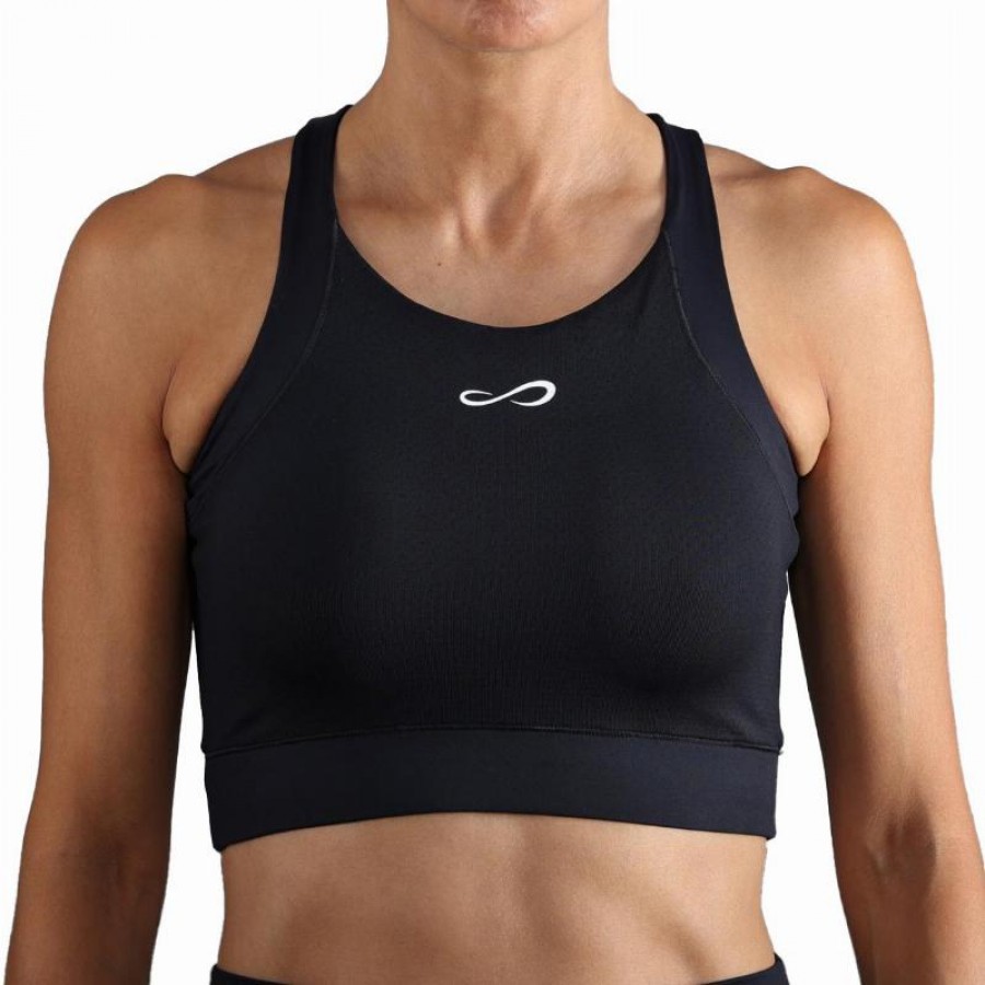 Top Endless Crop Negro  Oferta + Barato