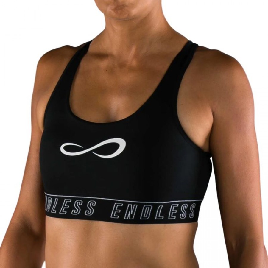 Top Endless Iconic Negro Blanco  Oferta + Barato
