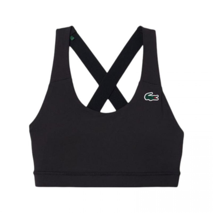 Top Lacoste Sport Negro  Oferta + Barato