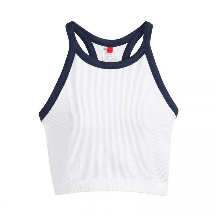 Top Wilson On The Daily Brami Blanco Azul Marino  Oferta + Barato