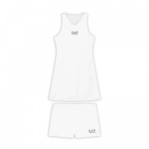 Vestido Armani EA7 Ventus 7 Blanco