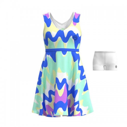 Vestido Bidi Badu Good Vibes 2 En 1 Blanco Mix Vestido Bidi Badu Good Vibes 2 En 1 Blanco Mix