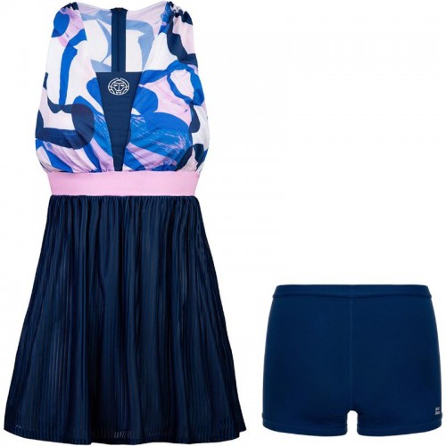Vestido Bidi Badu Kaja Azul Oscuro Rosa Vestido Bidi Badu Kaja Azul Oscuro Rosa